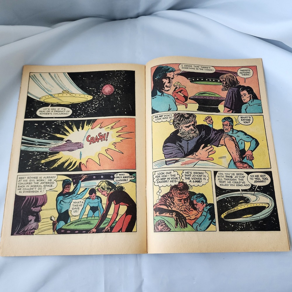 Space Man Issue #6‎ 1963 Dell Comics Painted Cover Silver Age Sci-Fi Astro 12c - Picture 9 of 10